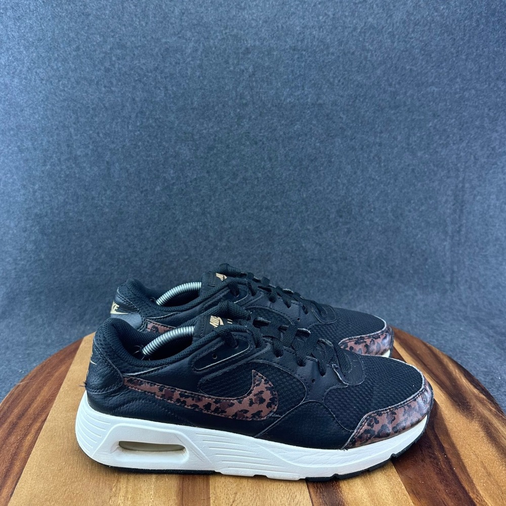 Nike Women's Air Max SC Athletic Sneakers Black Leopard DO2785-010 Size 9